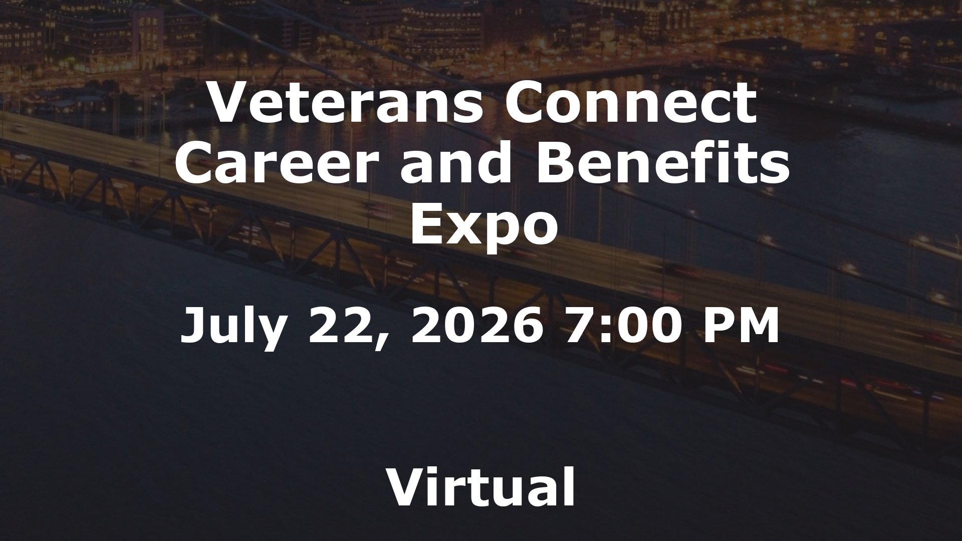 Veterans Connect Career and Benefits Expo event image